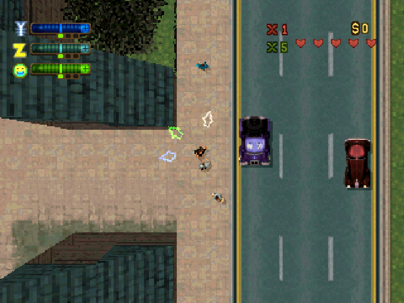 🕹️ Play Retro Games Online: Grand Theft Auto 2 (PS1)